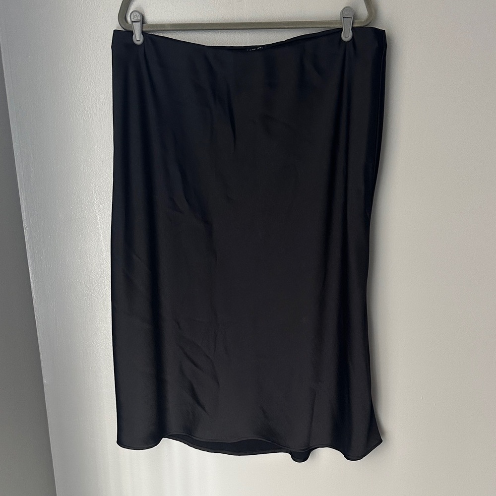 Lane Bryant Classic Black Midi Skirt
